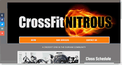 Desktop Screenshot of crossfitnitrous.com