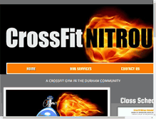 Tablet Screenshot of crossfitnitrous.com